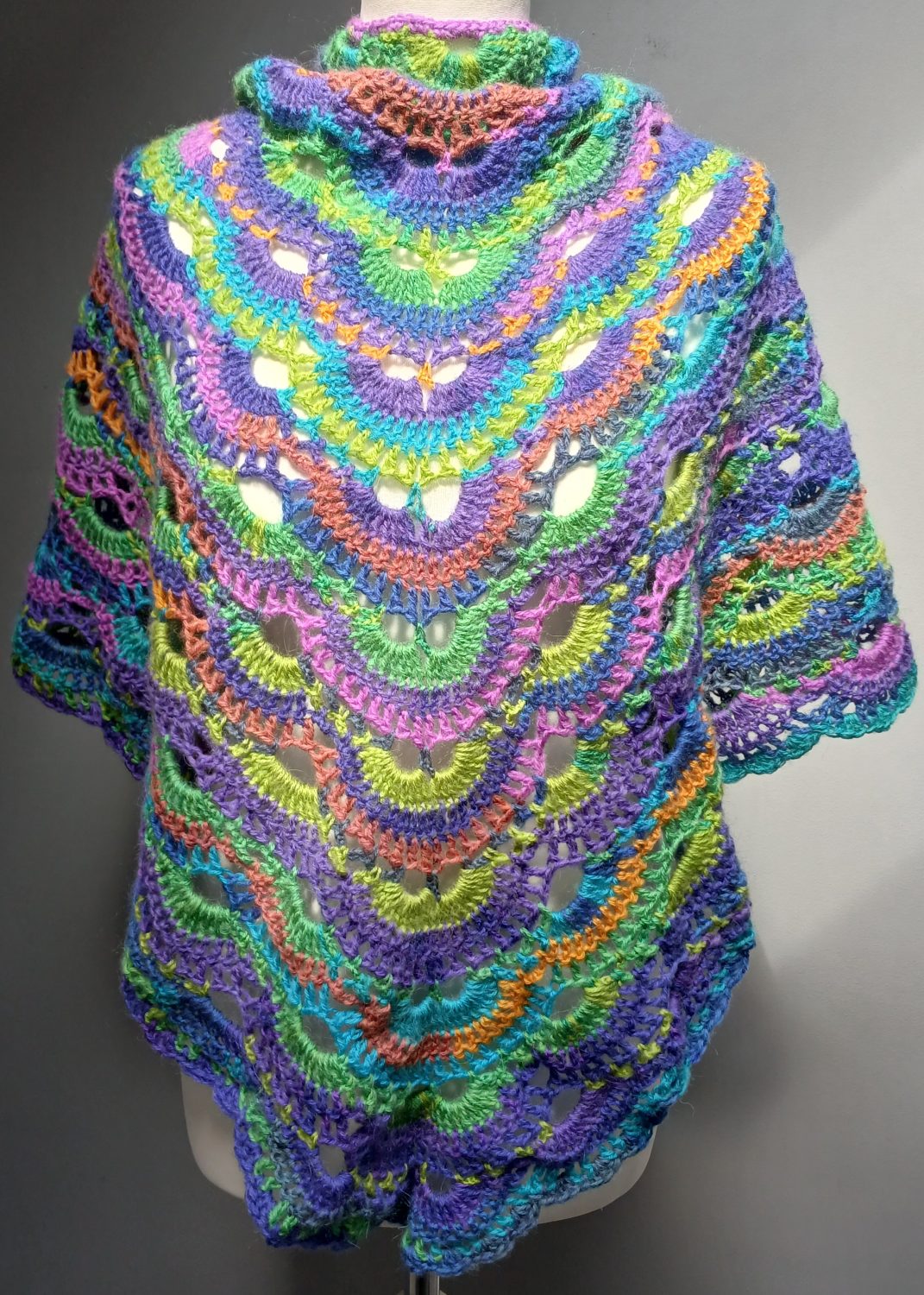 Crochet Flower Scarf Crochet Flower Scarf