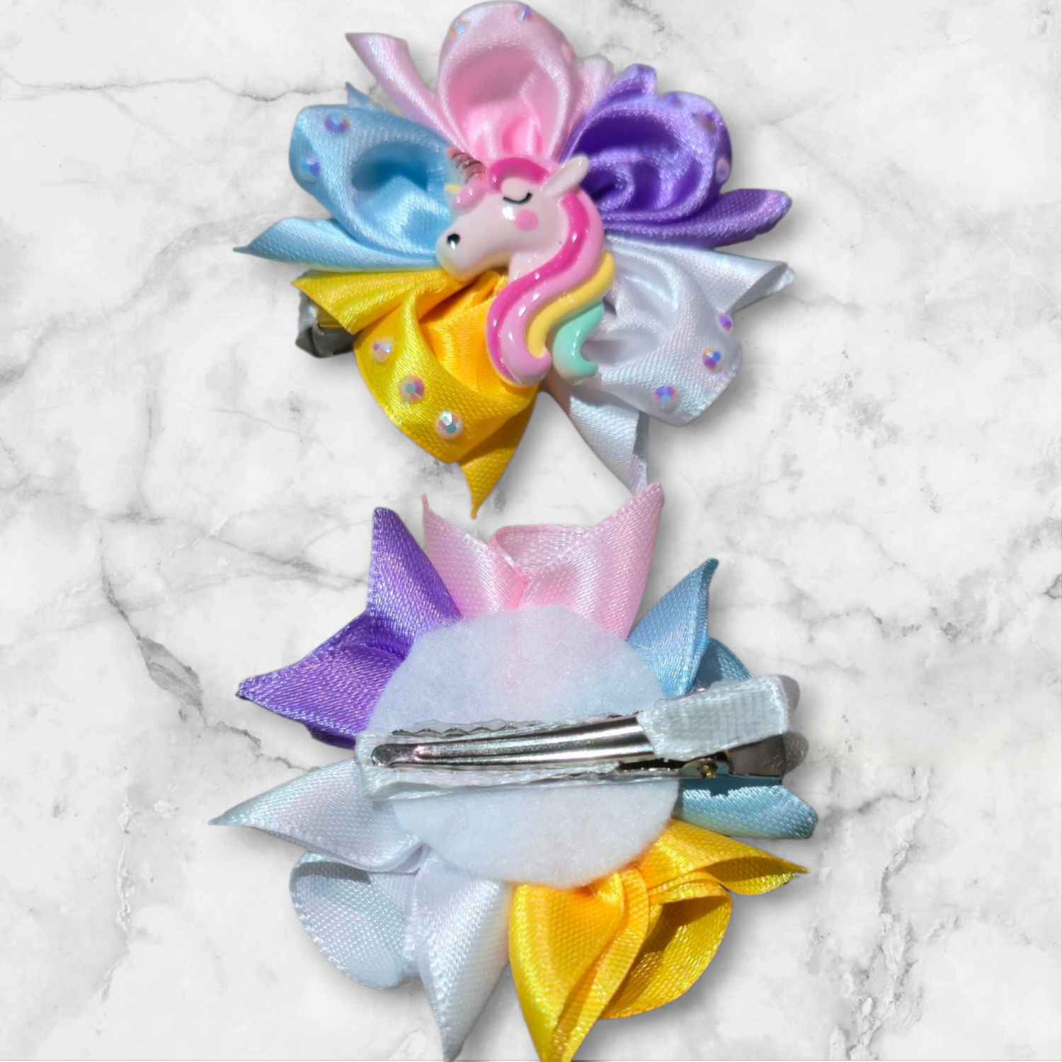 Hair clips «Unicorn » ( 1 clip) Hair clips «Unicorn » ( 1 clip)
