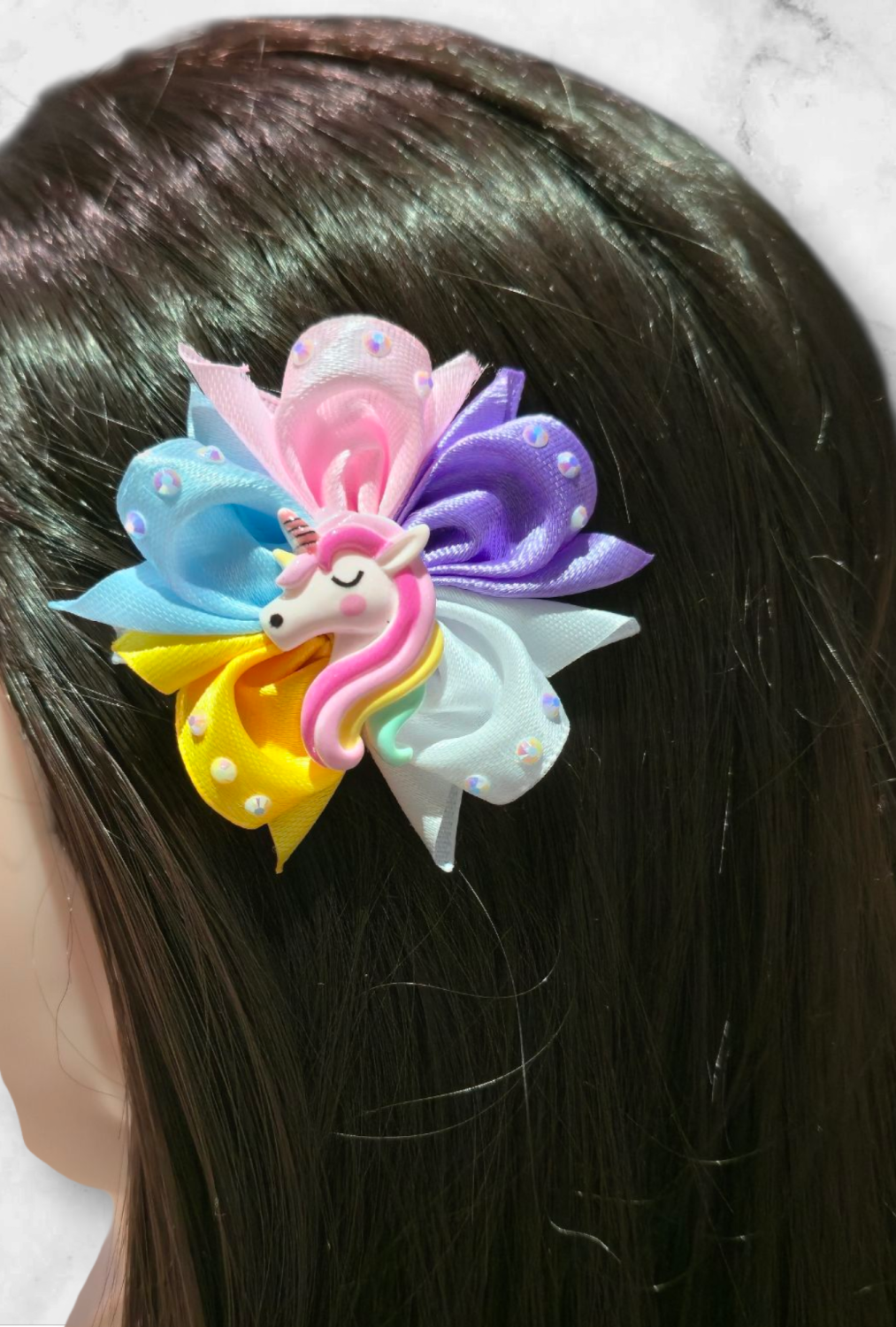 Hair clips «Unicorn » ( 1 clip) Hair clips «Unicorn » ( 1 clip)