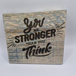 Rustic blue plack