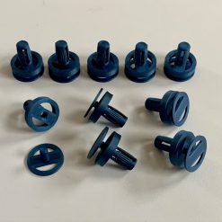 XTool Laser Cutter Engraver Honeycomb Stand off Anti Flashback Adjustable securing pins X10 0-6mm BLUE