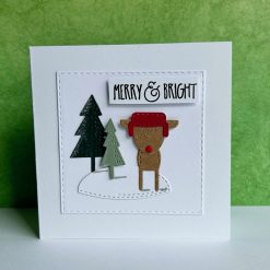 Christmas Card - 'Merry & Bright'