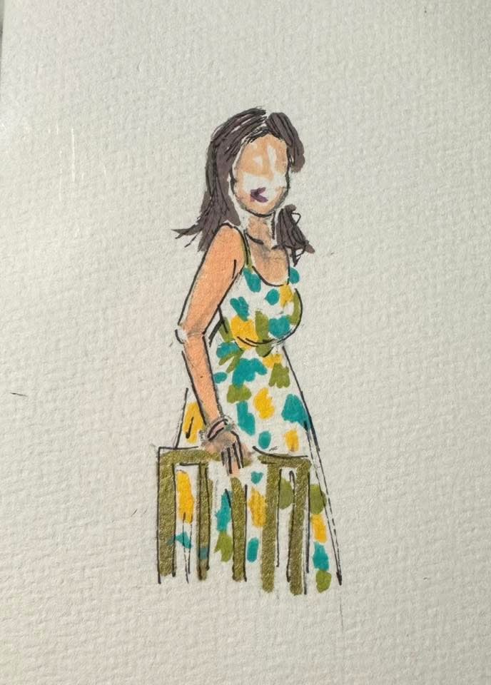 Wedding and party live illustration Wedding and party live illustration