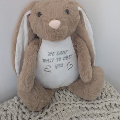 Large soft personalised rabbit 2 Large soft personalised rabbit 2