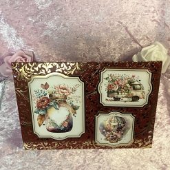 Floral greeting card