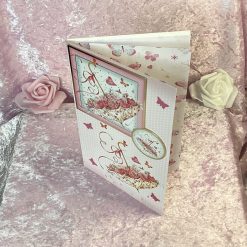 Floral greeting card