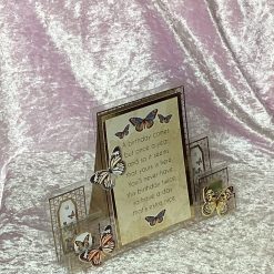 Butterfly birthday stepper card