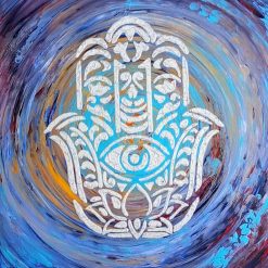 Silver Hamsa