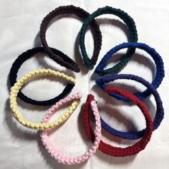 Handmade Macrame School Headband 1