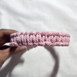 Handmade Macrame School Headband 16