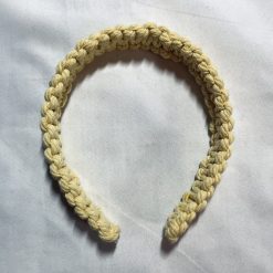 Handmade Macrame School Headband 17