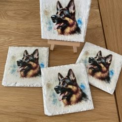German Shepherd Coasters