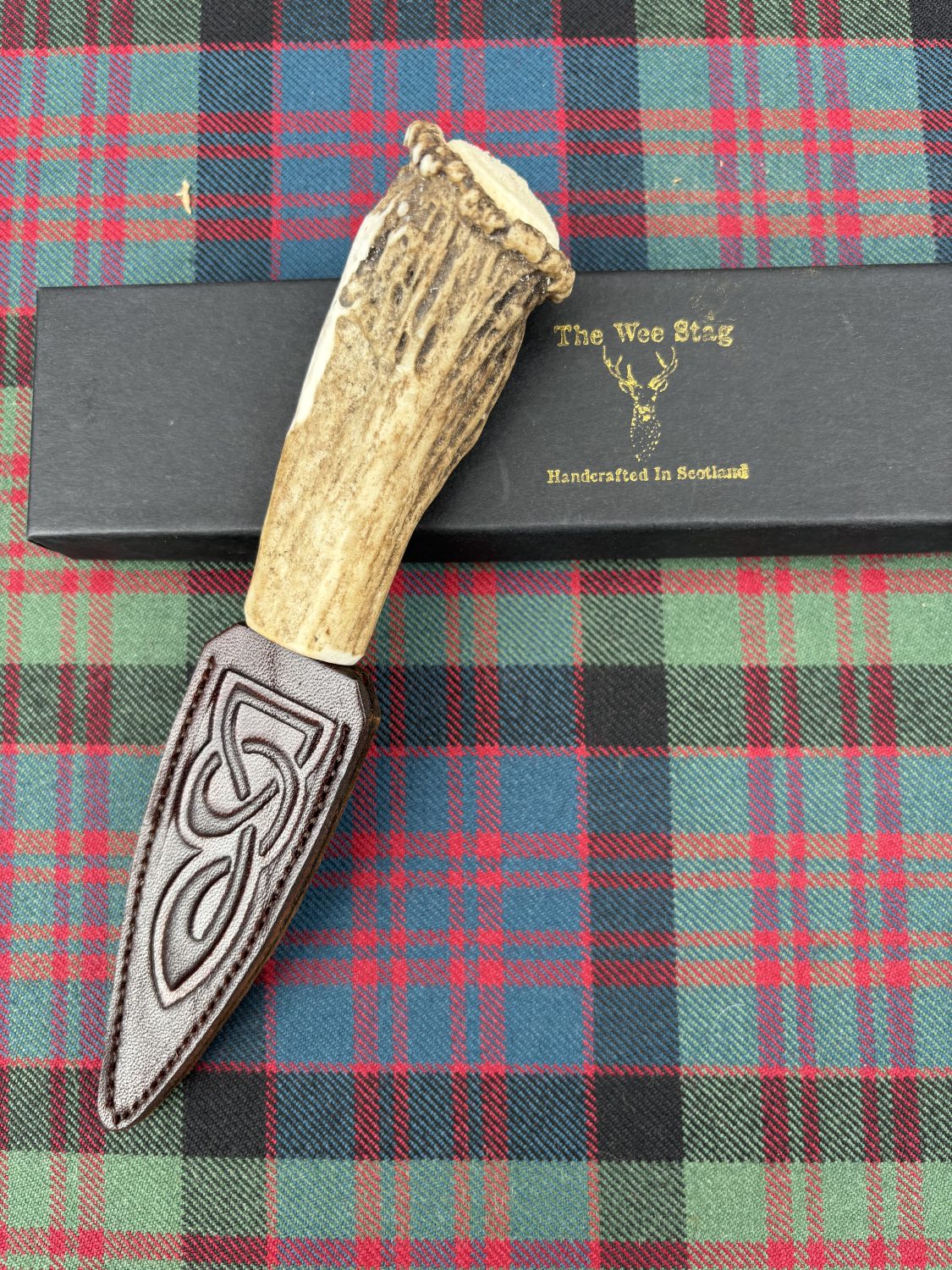 Handcrafted Stag Antler Sgian Dubh Handcrafted Stag Antler Sgian Dubh
