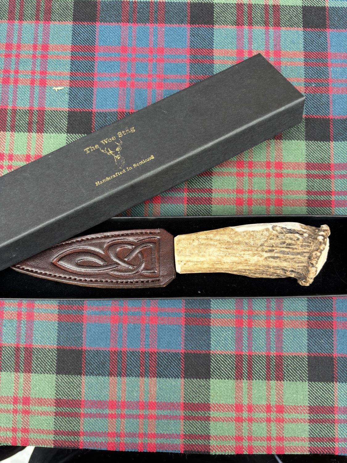 Handcrafted Stag Antler Sgian Dubh Handcrafted Stag Antler Sgian Dubh