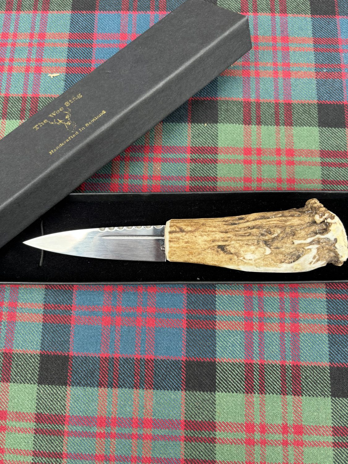 Handcrafted Stag Antler Sgian Dubh Handcrafted Stag Antler Sgian Dubh