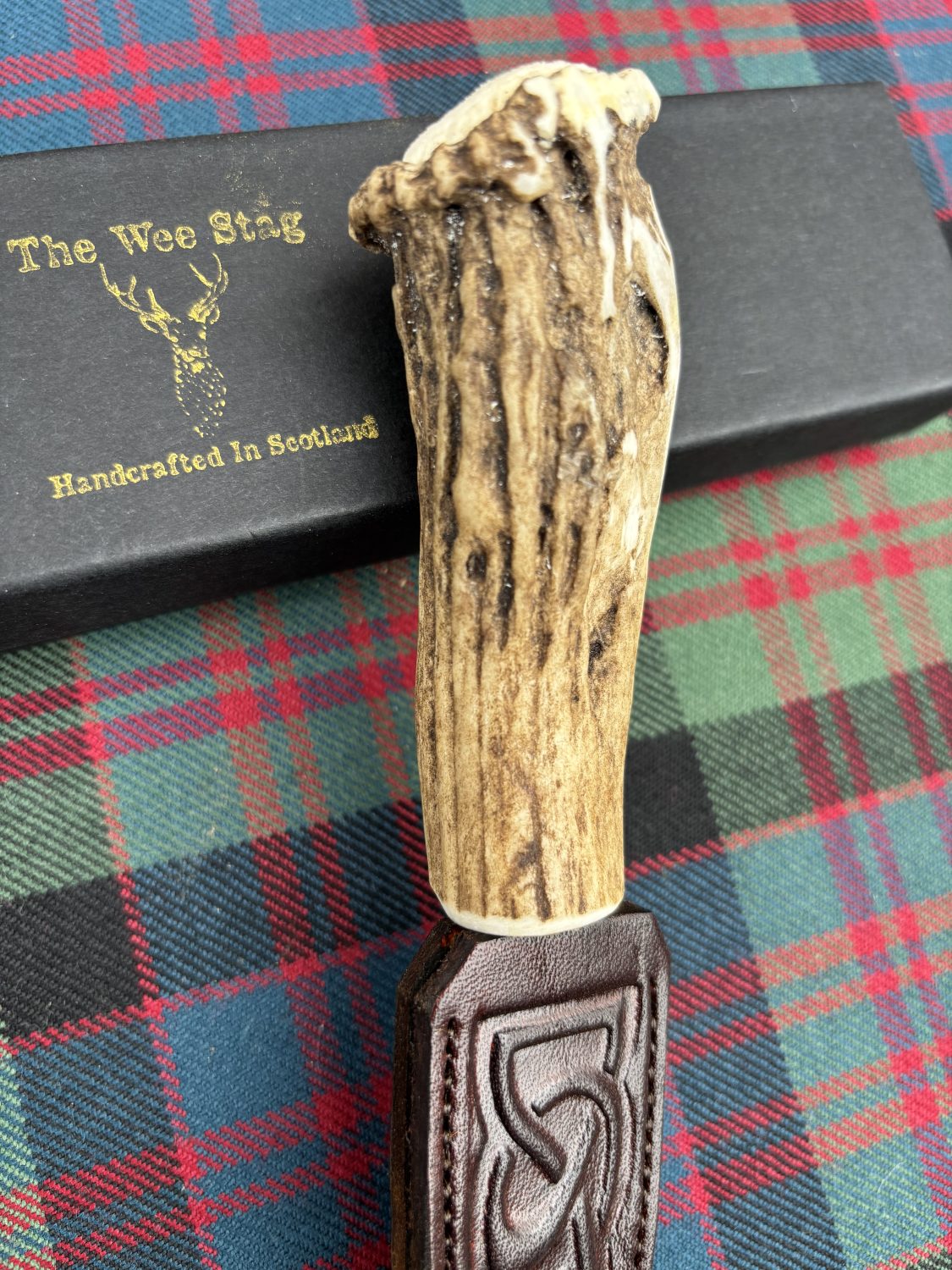 Handcrafted Stag Antler Sgian Dubh Handcrafted Stag Antler Sgian Dubh