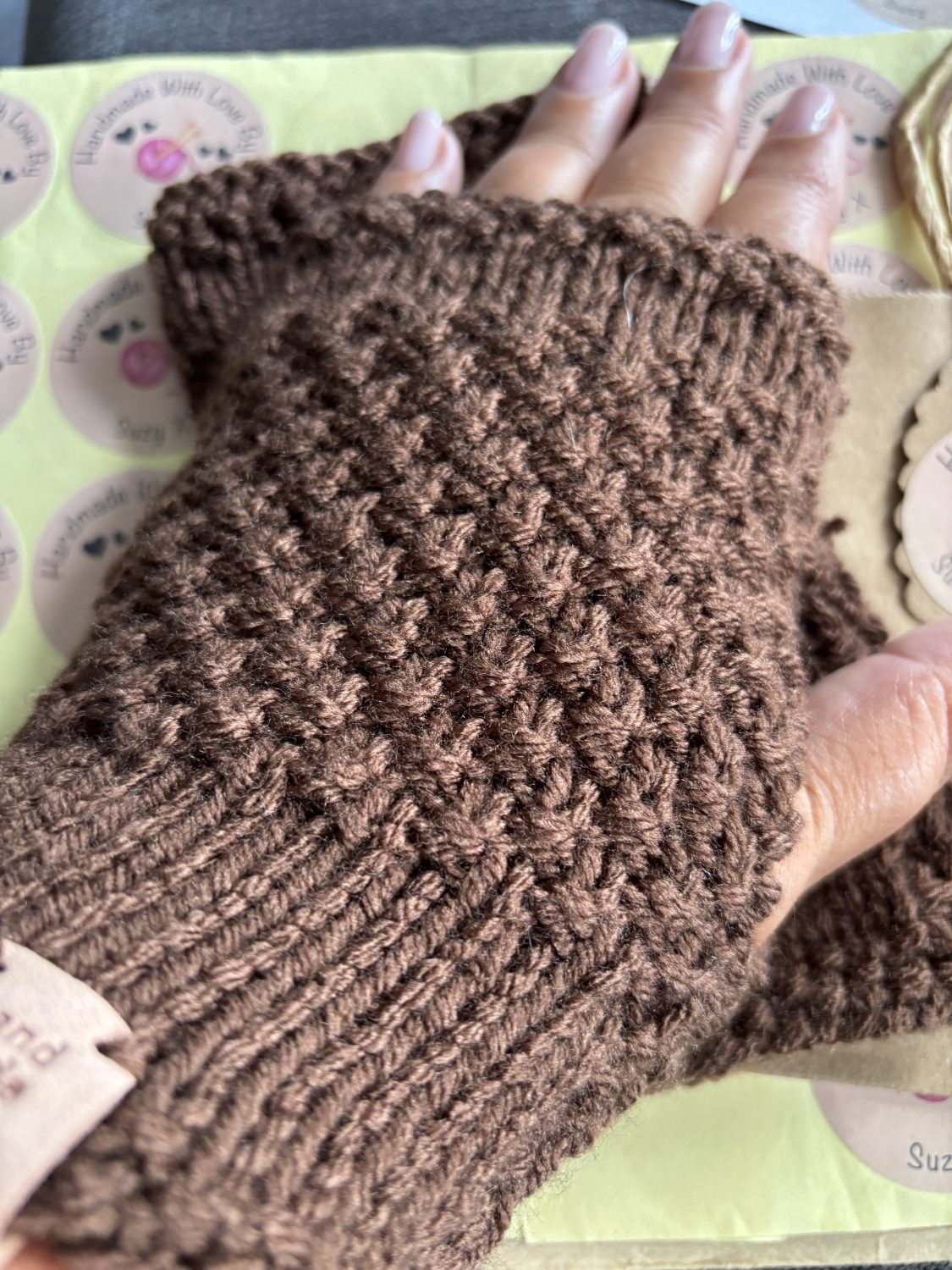 Hand warmers hand knitted Hand warmers hand knitted