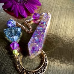Dowsing pendulum, divination tool, crystal pendulum, pendulum maker