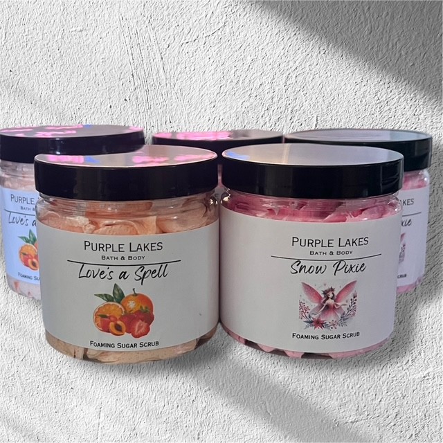 Snow Pixie Foaming Sugar Scrub Snow Pixie Foaming Sugar Scrub