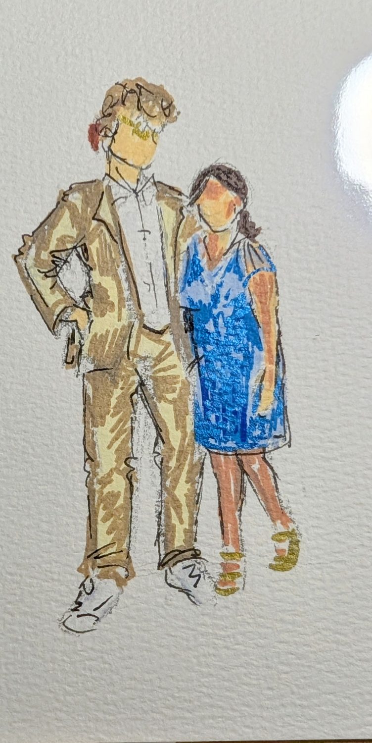 Wedding and party live illustration Wedding and party live illustration