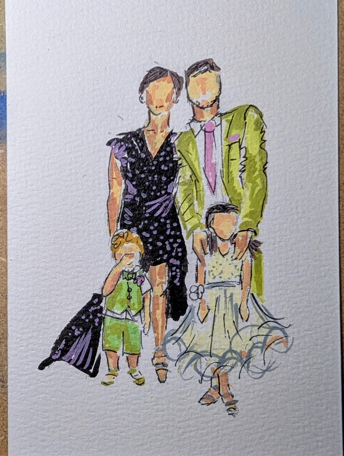 Wedding and party live illustration Wedding and party live illustration