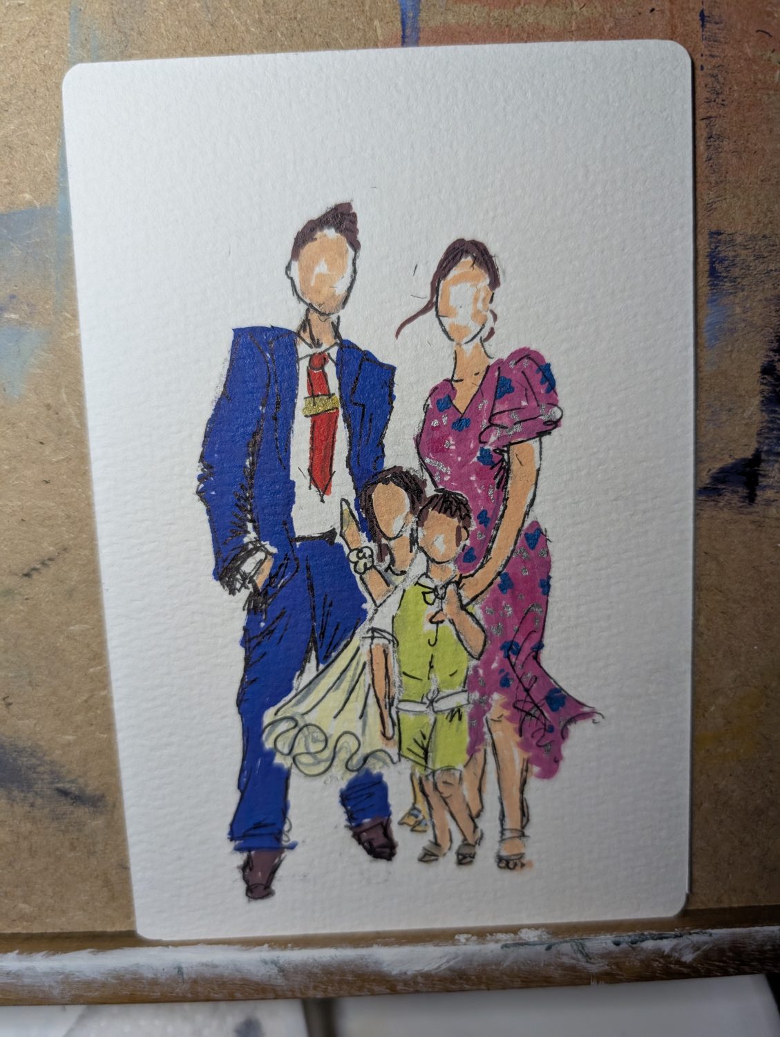 Wedding and party live illustration Wedding and party live illustration