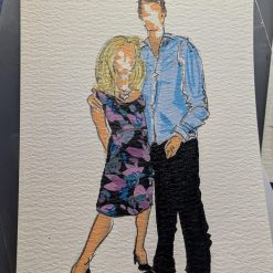 Wedding and party live illustration