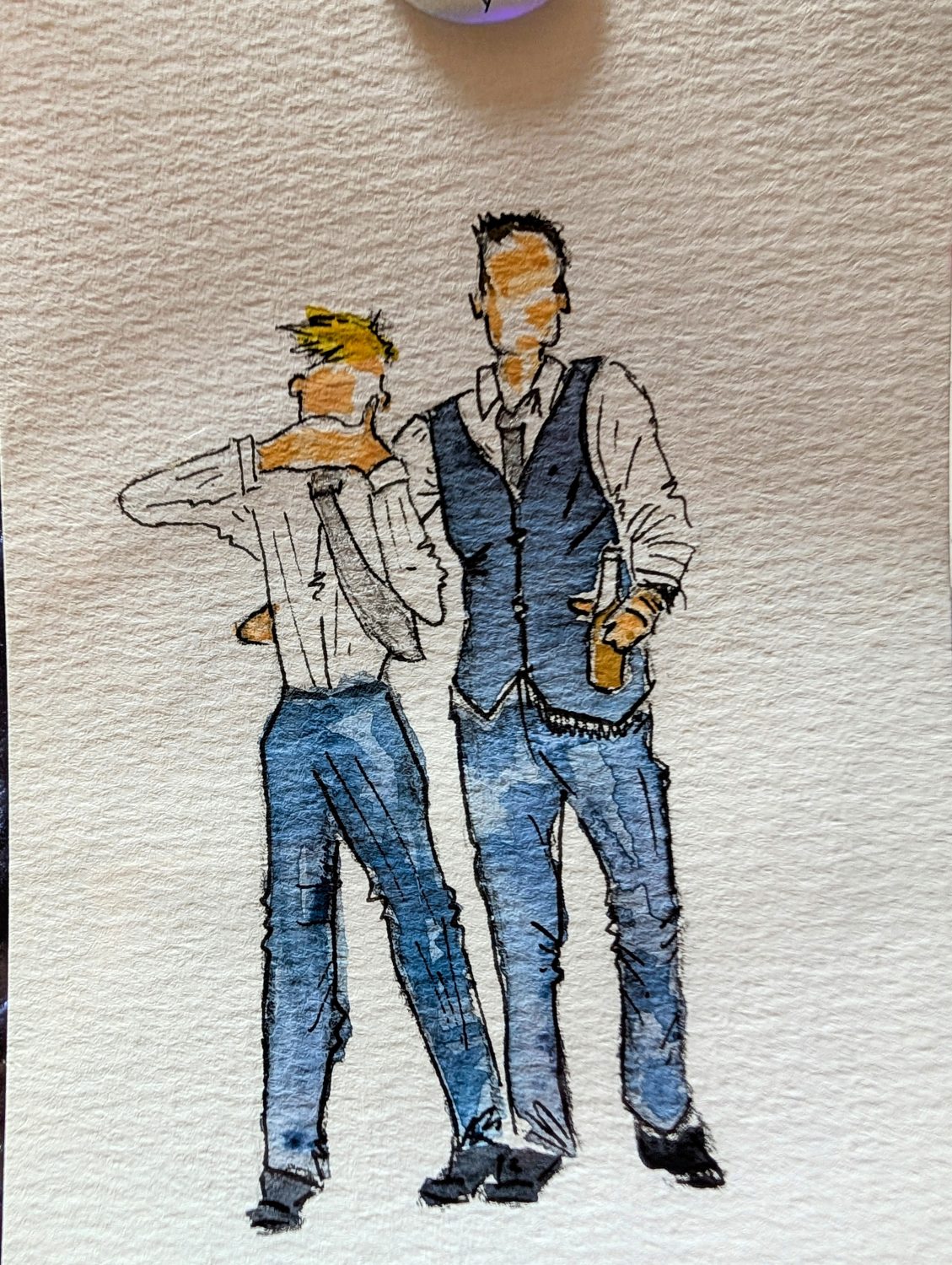 Wedding and party live illustration Wedding and party live illustration
