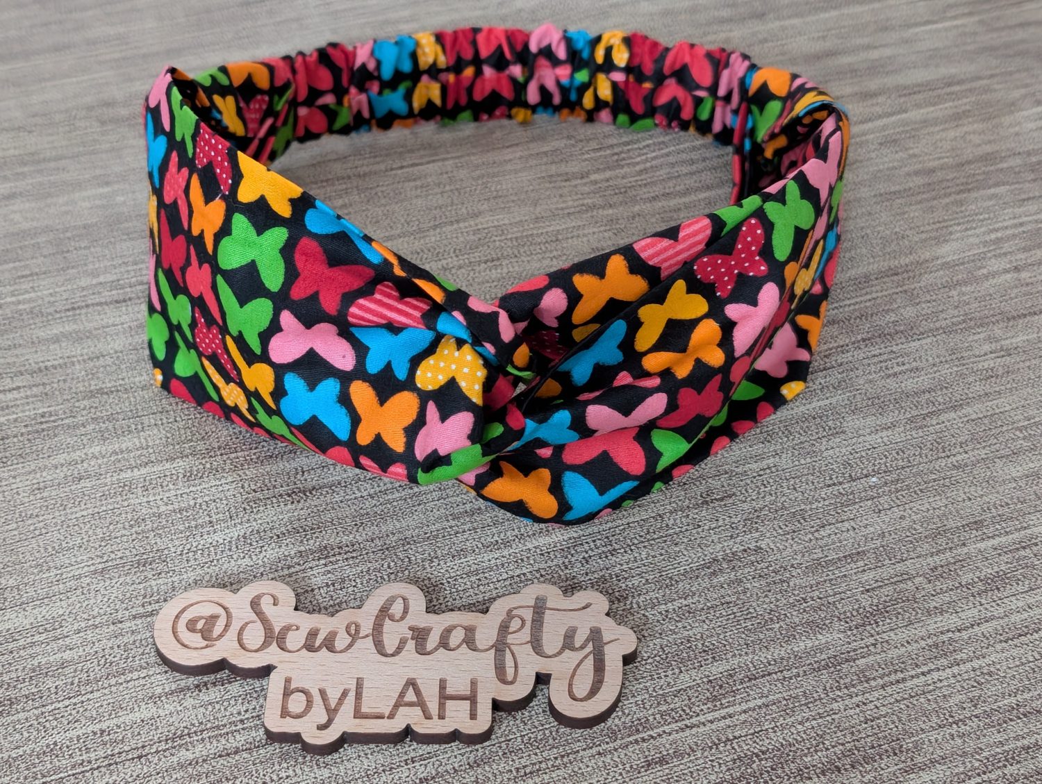 Elasticated twist/knot headband Elasticated twist/knot headband
