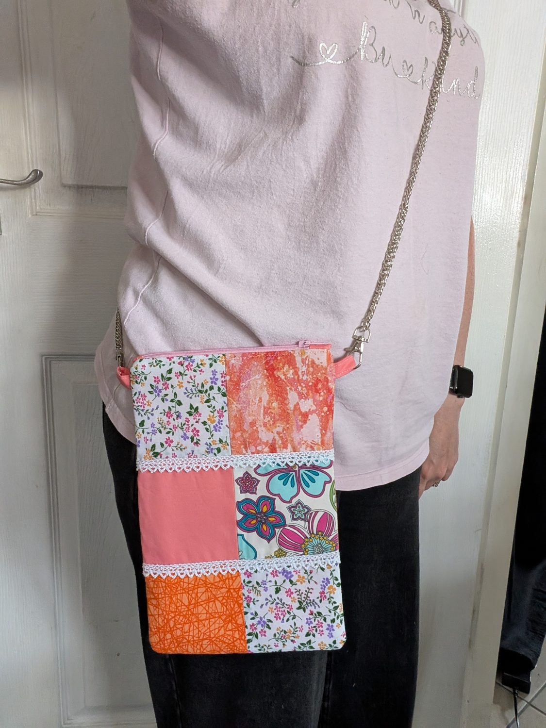 Cross body zipped handbag Cross body zipped handbag