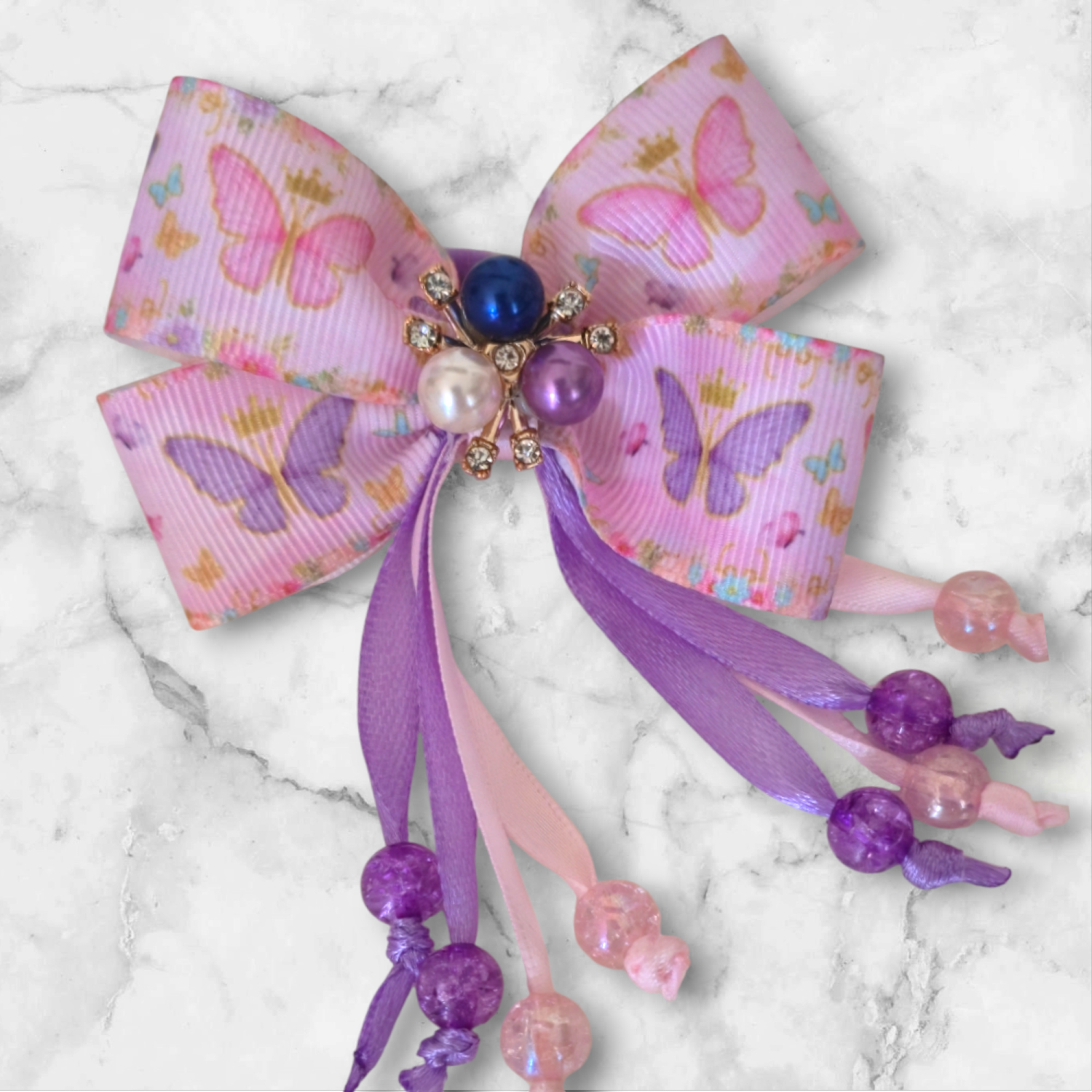 Hairbows for small girls «Butterflies»🦋🦋🦋( 2 Bows) Hairbows for small girls «Butterflies»🦋🦋🦋( 2 Bows)