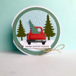 Christmas Card - 'Warm Winter Wishes'