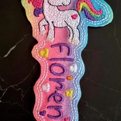 Bookmark Handmade Personalised Unicorn Bookmark