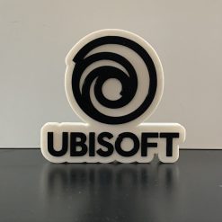 3D Ubisoft Gaming Logo Plaque Decorative Shelf Desk Man Cave Gift 2