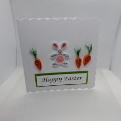Easter Bunny Quilled Card