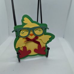 Glassy Chick 3d Card