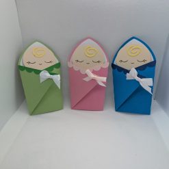 Baby in a Cot 3d Card