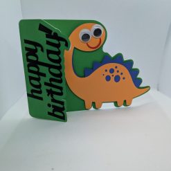 Dinosaur 3d Birthday Card