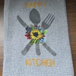 Embroidered Kitchen towel