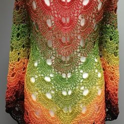 Crochet Triangle Shawl/Scarf XL 2