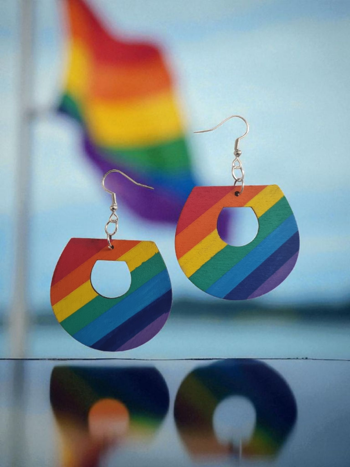 Rainbow Dangle Earring Rainbow Dangle Earring