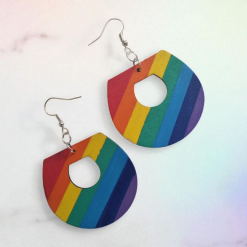 Rainbow Dangle Earring 3 Rainbow Dangle Earring 3