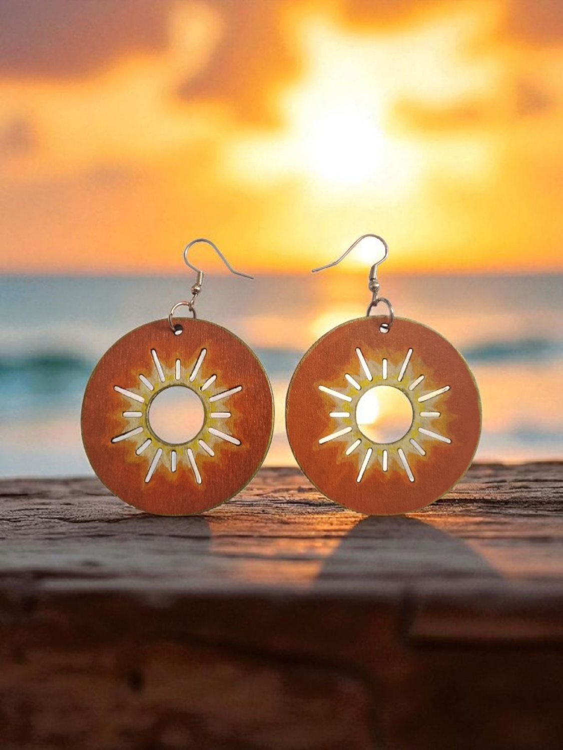 Sunburst Dangle Earrings Sunburst Dangle Earrings