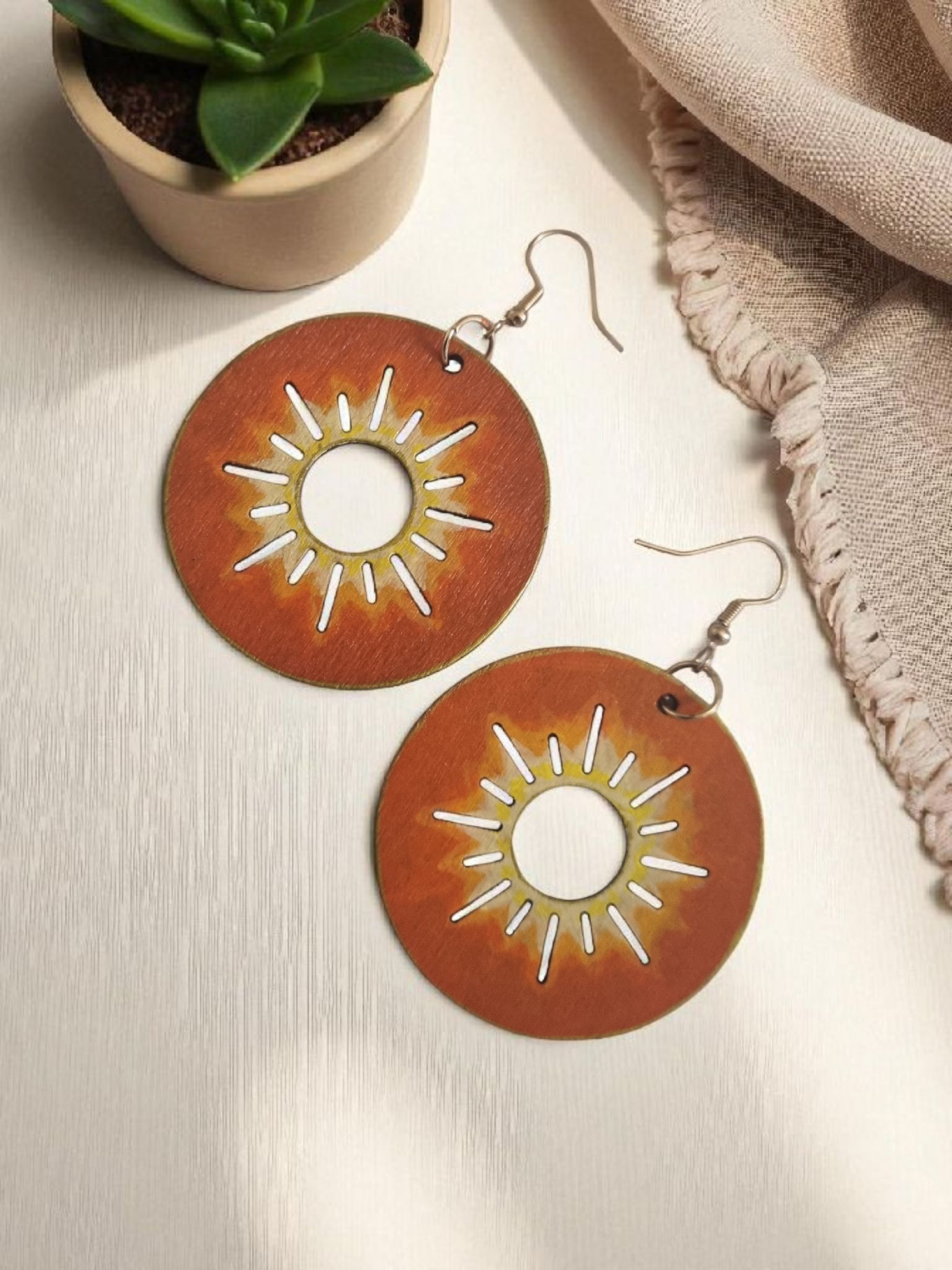 Sunburst Dangle Earrings Sunburst Dangle Earrings