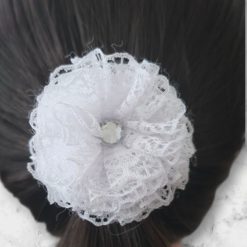 Gift box with hairbows pretty white colors! (6 in 1) 3