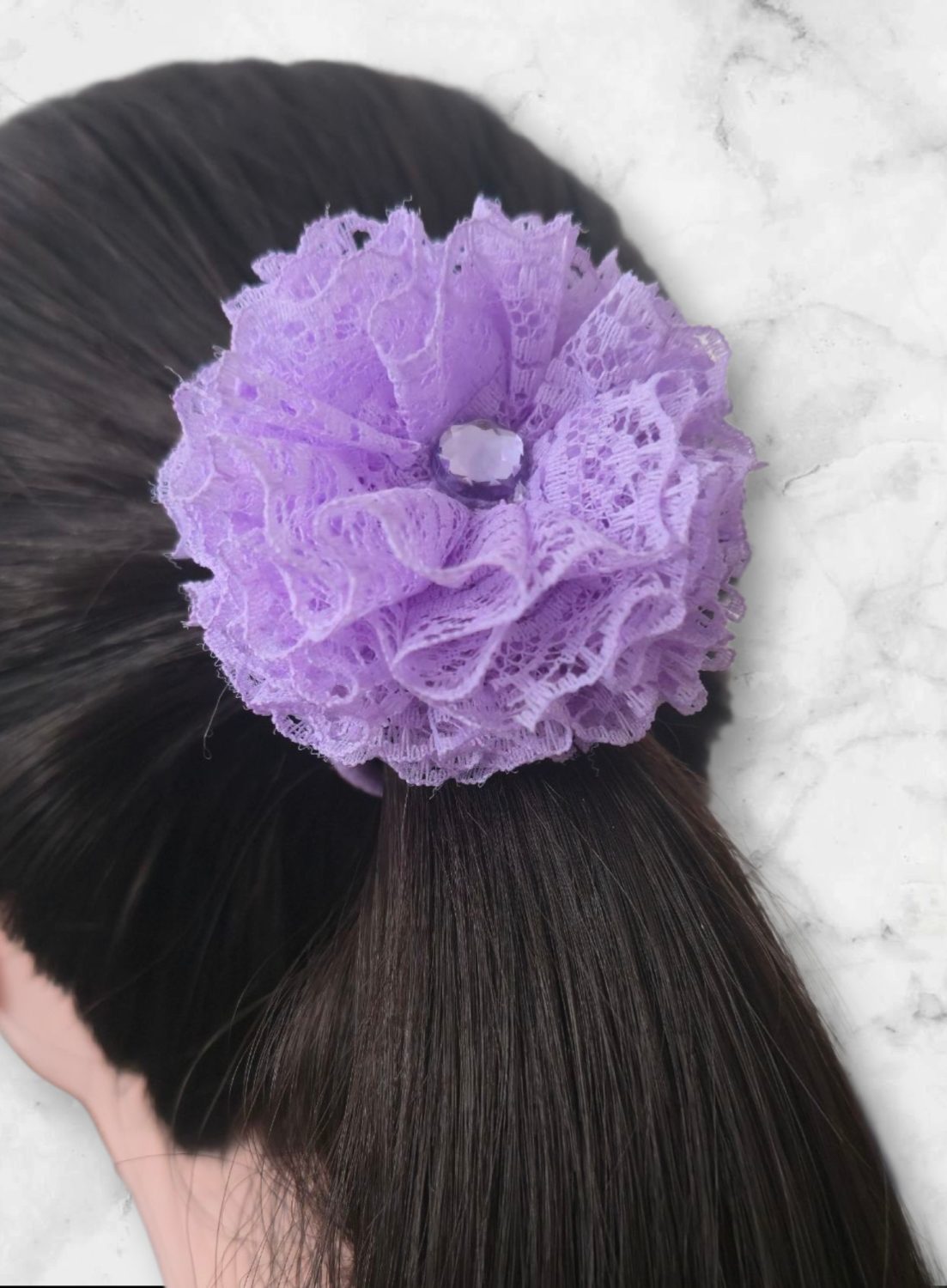 Gift box with hair clips and hairbows collection in light purple color (7 in 1) Gift box with hair clips and hairbows collection in light purple color (7 in 1)