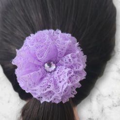 Gift box with hair clips and hairbows collection in light purple color (7 in 1) 3 Gift box with hair clips and hairbows collection in light purple color (7 in 1) 3
