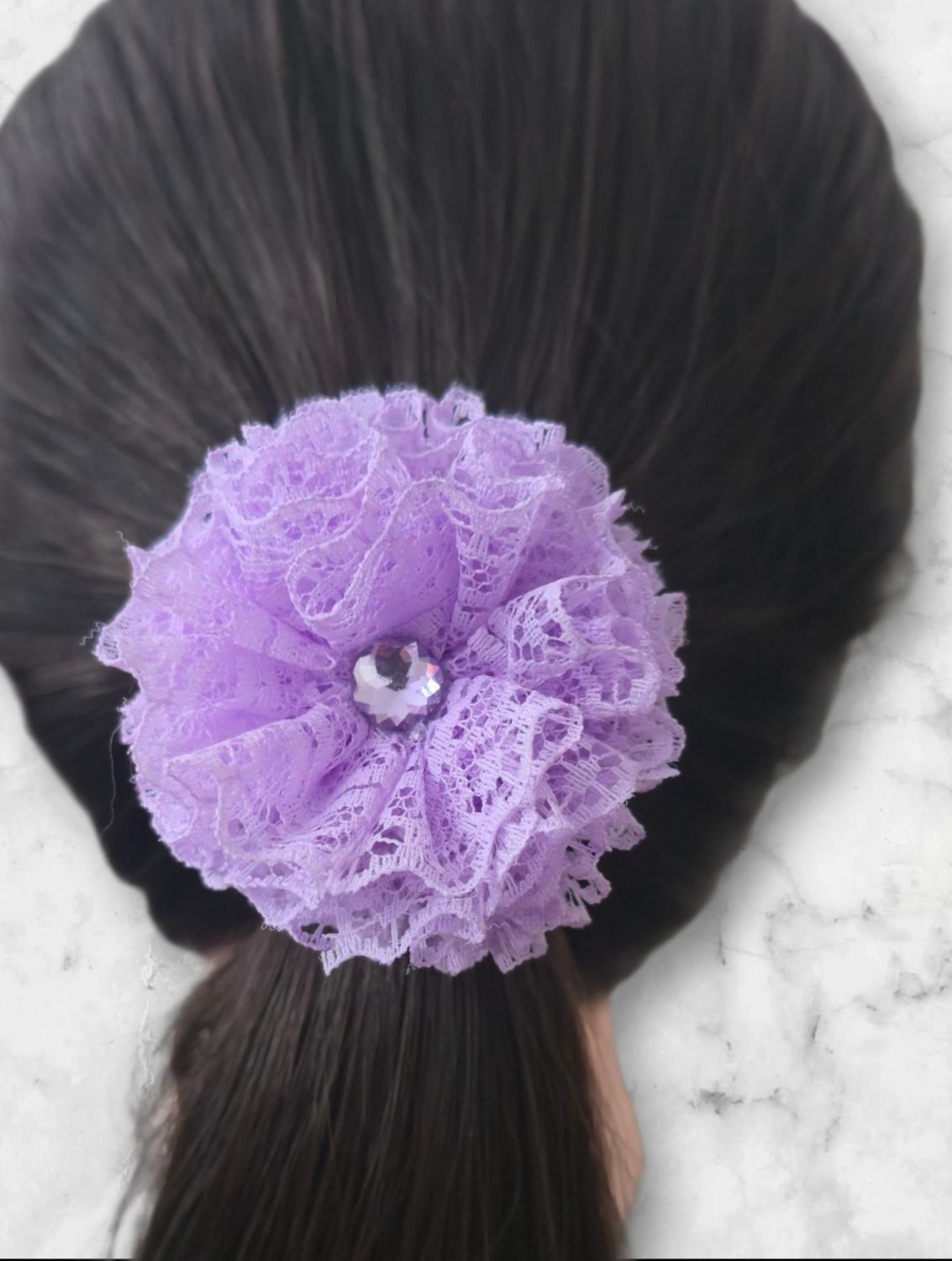 Gift box with hair clips and hairbows collection in light purple color (7 in 1) Gift box with hair clips and hairbows collection in light purple color (7 in 1)