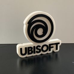 3D Ubisoft Gaming Logo Plaque Decorative Shelf Desk Man Cave Gift 1
