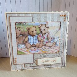 Birthday Card - Large 8x8" - Picnic Pals